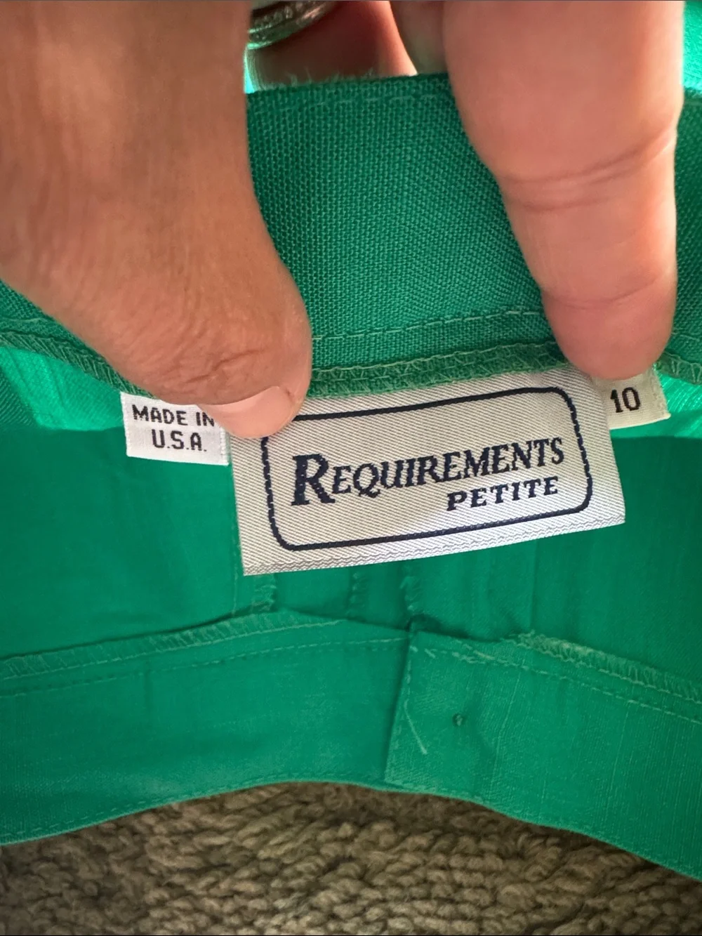 High-Waist green Women's Shorts